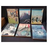 Group of Japanese books