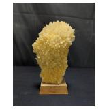 Calcite cluster rock specimen