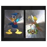 Pair of vintage Walt Disney postcards