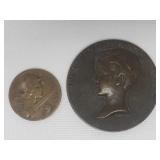 WW1 Battle of Verdun medal and vintage The Parents