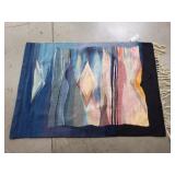 Vintage hand woven tapestry