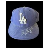 Eric Gagne autographed Dodger hat