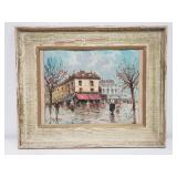 Signed La Frette oil painting on canvas