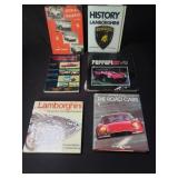 Group of vintage car books