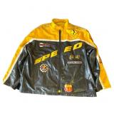 Japanese leather racing jacket