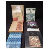 Box of vintage Japanese books