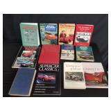 Group of automotive books