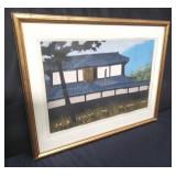 Ichiro Fukushima signed woodblock print