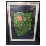 Japanese print "Poem 70-69" by Maki Haku