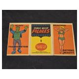 Vintage 1966 comic book foldees