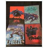 Lot of 4 batman folders