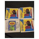 Vintage star wars and the hulk movie photo card