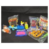 Lot of 10 assorted collectible food chain toys