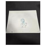 9 sheets of lucky charms animation pencil drawings