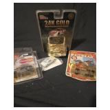 Lot of 4 collectible toy cars