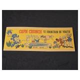 Vintage 1963 Captin crunch comic