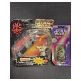 Lot of 2 star wars figurines