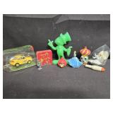 Lot of 9 assorted collectible toys
