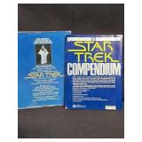 Lot of 2 star trek books