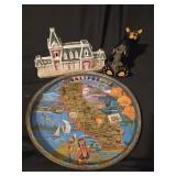 Lot of 3 collectible decorations