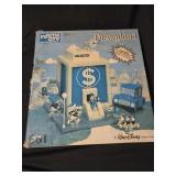 Disneyland plastic city contains 28 characters