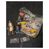 Lot of 4 Star Wars collectibles