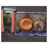 Lot of 2 Superhero pocket watches