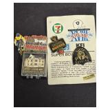 Lot of 4 assorted pins