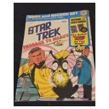 Vintage 1975 star trek book and record set