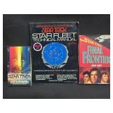 Lot of 3 startrek books
