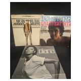 Lot of 2 LP and poster