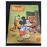 Vintage 1955 Le Journal De Mickey No173 Walt