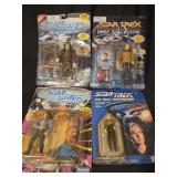 Lot of 4 Star Trek action figures