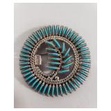 J.S. Bellson Zuni Native American silver and