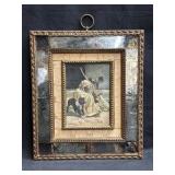 Framed signed M. Montaner oil on board