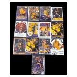Lot of Kobe Bryant basketball cards