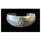 925 silver & 18k gold bracelet