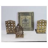 Vintage metal covered haggadah Arthur Szyk style