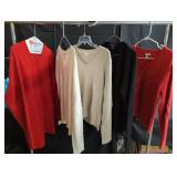 Group of sweaters and jackets