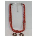 Vintage Native American style sterling silver