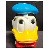 Vintage 1968 Donald Duck ceramic bank