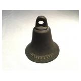 Vintage bronze California church mission bell