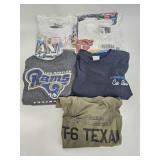 Group of t-shirts, 2 vintage Dale Earnhardt new