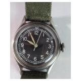 Vintage Bulova A - 11 military wind up watch.