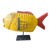 African Bozo fish puppet