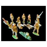 Lot of vintage USA lead soldier figurines