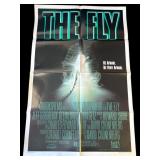 Vintage 1986 "The Fly" movie poster