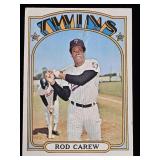 1972 Topps #695 Rod Carew Baseball Card.
