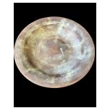 Vintage bronze plate