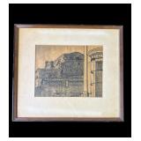 VTG signed William Jurgen Hesthal ink art